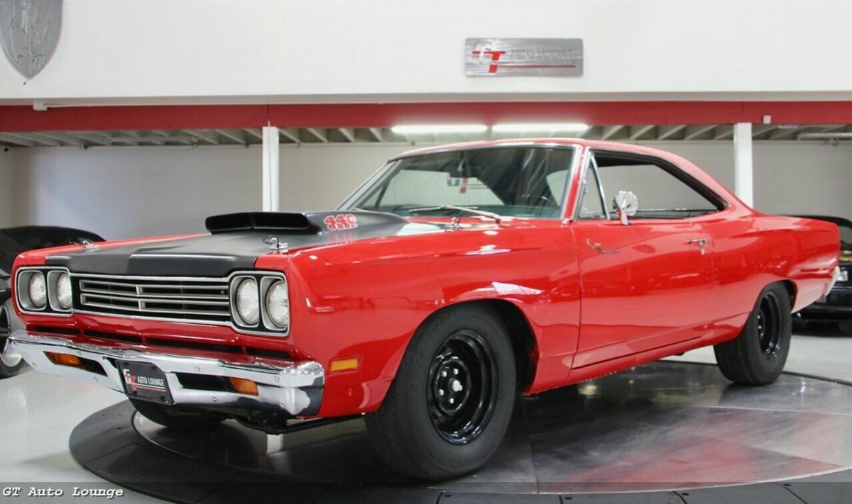 1969 plymouth road runner 440 six pack mopar hemi a12 426 gtx cuda restored 69