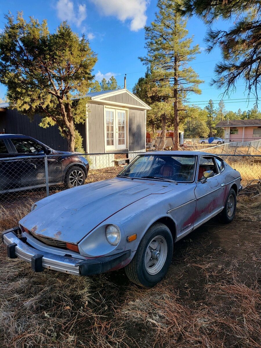 1978 datsun 280z coupe grey rwd manual