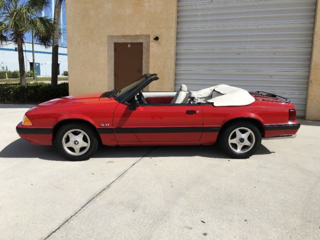 1990 ford mustang lx convertible, manual!! rare condition!!!rust free!!