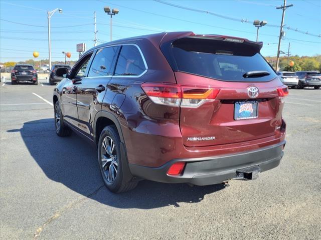2018 toyota highlander le plus