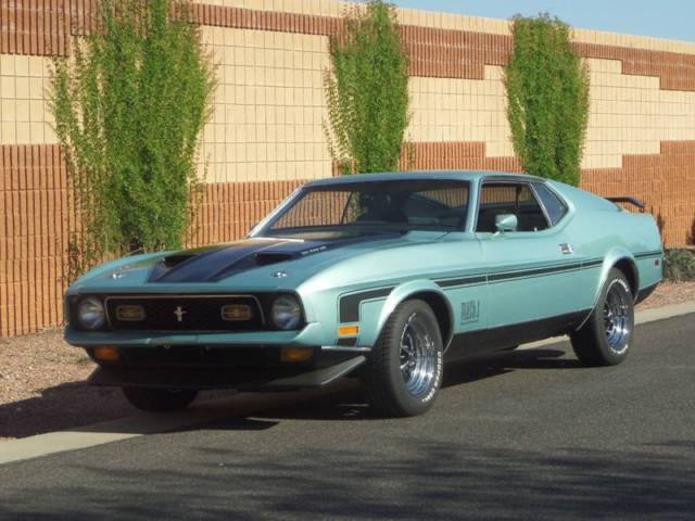 ford mustang mach i fastback