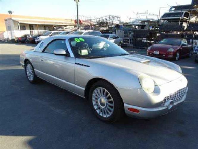 2004 ford thunderbird silver, 110k miles in los angeles, ca