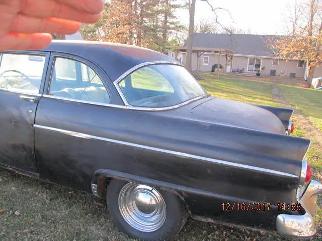 1955 ford-customline. run and drives, 2 dr. make a nice hot rod ,or restore