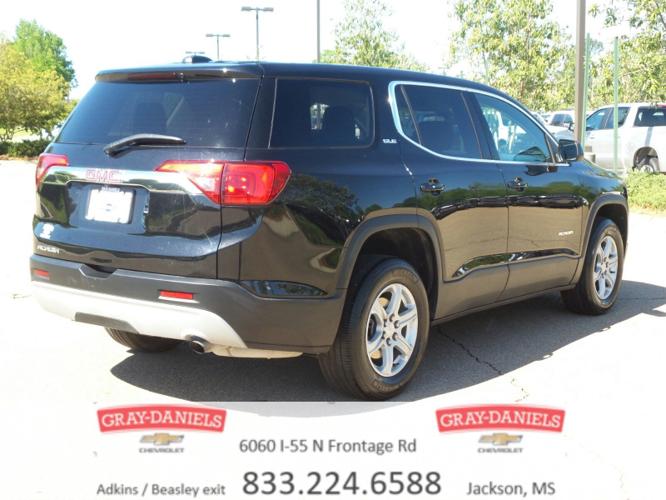 used 2017 gmc acadia sle jackson, ms 39211 for sale in jackson, mississippi