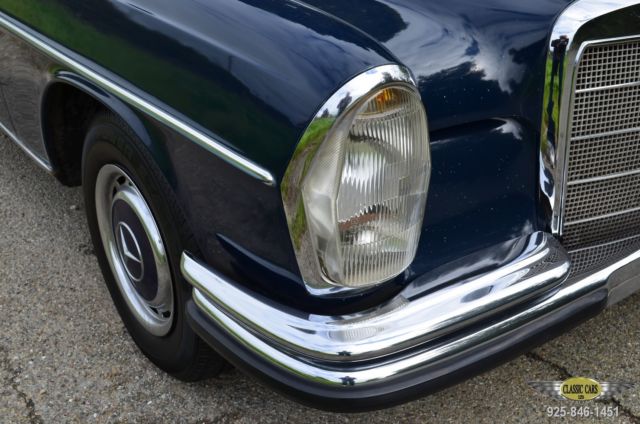 1967 mercedes 250s -euro spec. 4-speed - doc. service & ca. history / 115k mi