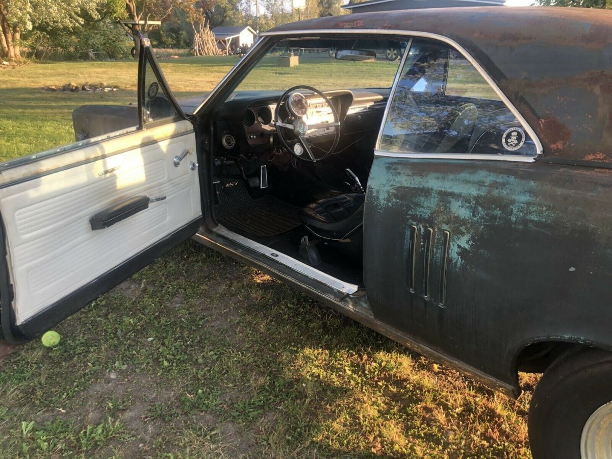 1967 pontiac lemans coupe black rwd automatic