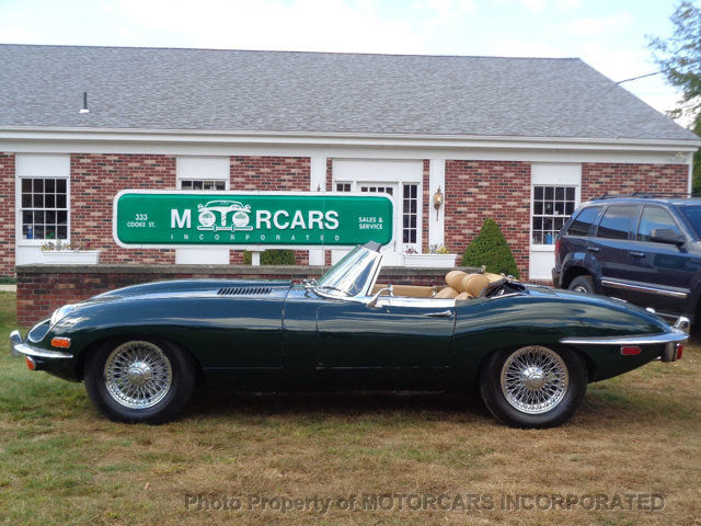 1969 jaguar e-type-xke-convertible-series ii roadster-ots-british racing green