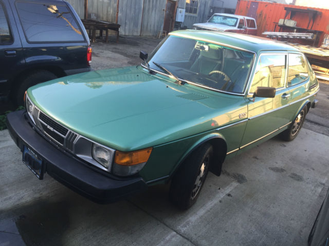 1979 saab 900 one owner 150,500 miles cherry condition sunroof