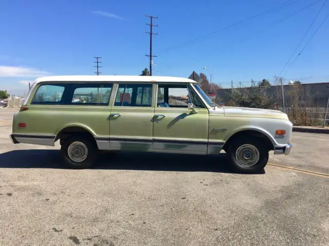 1972 chevrolet c10 c-10 suburban - barn find rock solid california truck