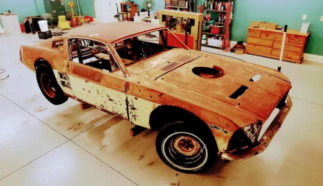 1967 ford mustang barn find race car gasser afx