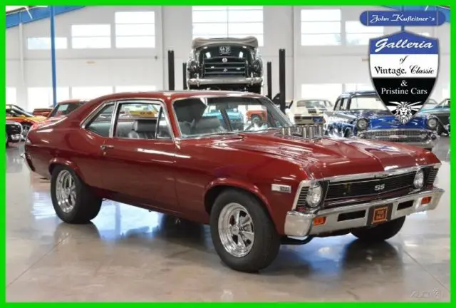 68 nova ss 572 big block hilborn fuel injected resto-mod automatic