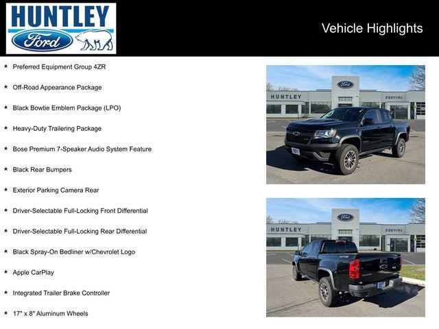 2018 chevrolet colorado zr2