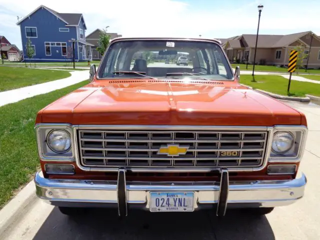 1975 chevy k5 blazer cheyenne rare low miles unmolested 4x4 convertible survivor