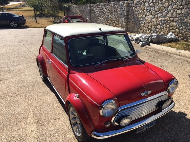 1971 austin mini cooper 1.3 mfi original fuel injected-airbags 34k miles
