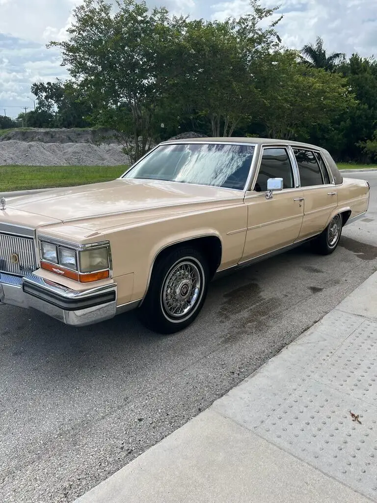 1989 cadillac brougham clean carfax runs brand new cold a/c