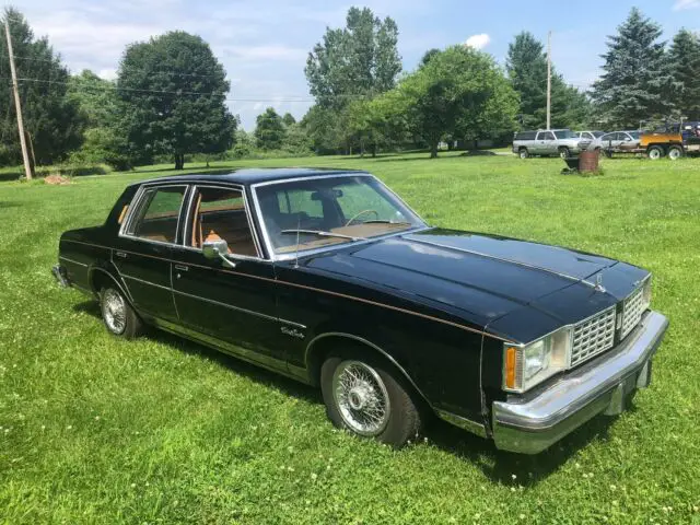 1980 oldsmobile cutlass brougham diesel 29k rare time capsule 4 door