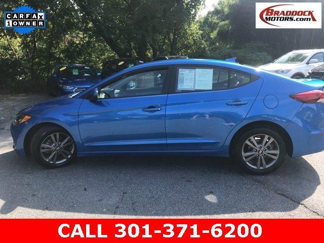 used 2018 hyundai elantra sel sedan braddock heights, md 21714 for sale in braddock heights, maryland