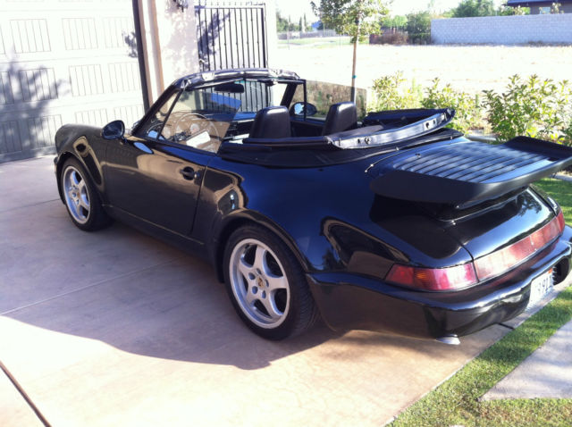 1986 porsche 911 convertible turbo body