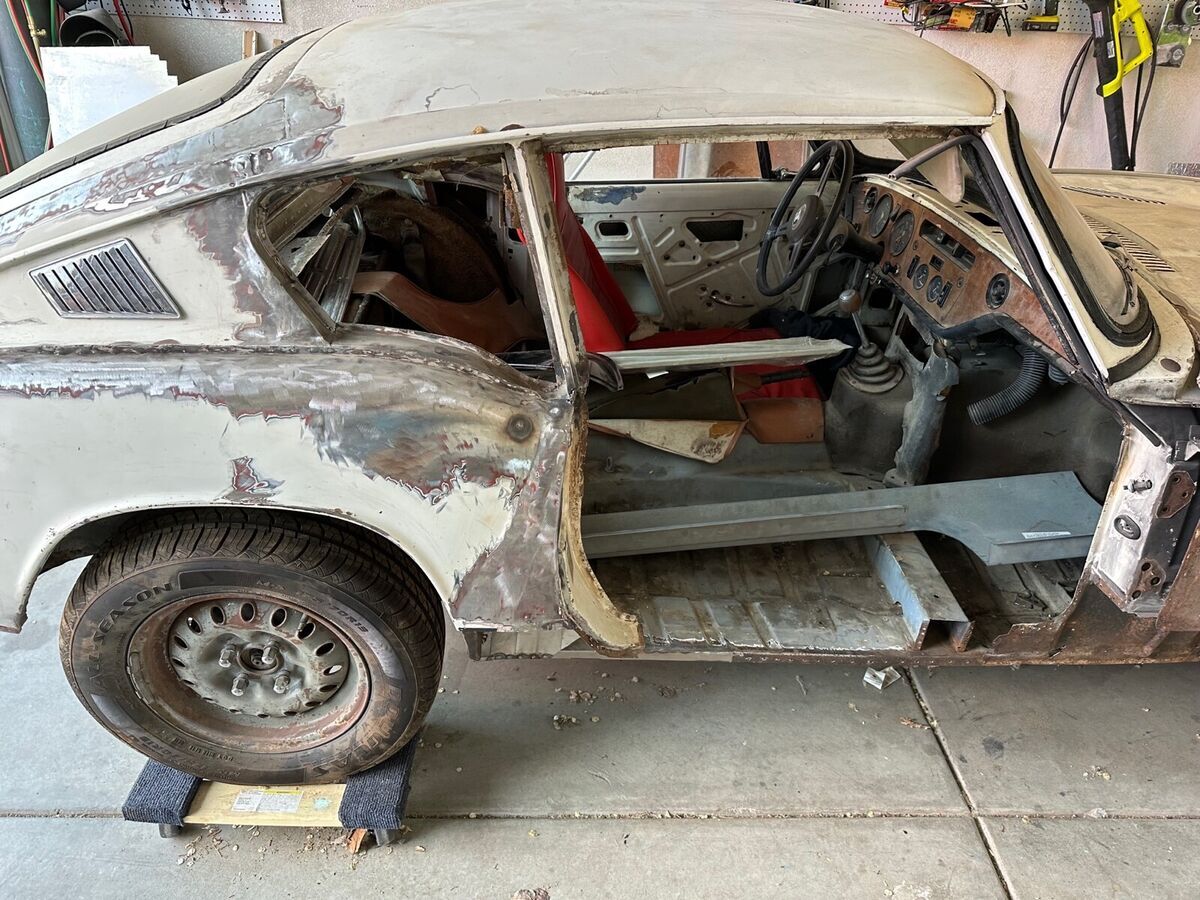 1970 triumph gt6 coupe grey rwd manual