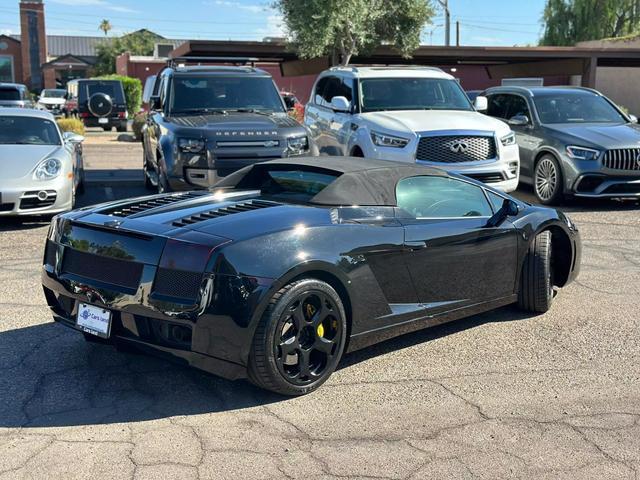 2008 lamborghini gallardo spyder roadster 2d