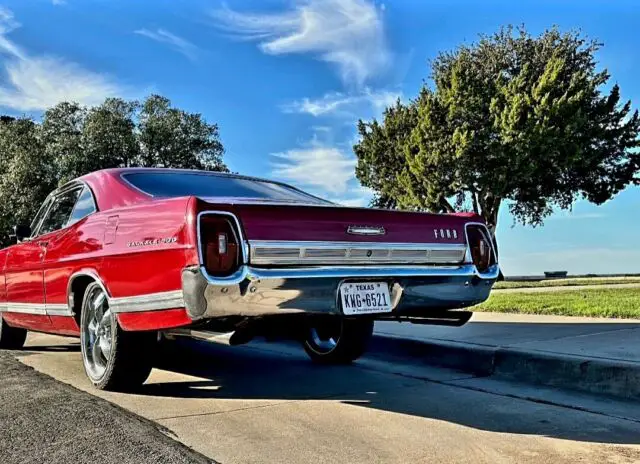 1967 ford galaxie 500 xl coupe red rwd manual fastback xl