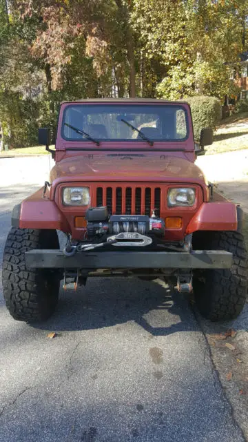 1992 jeep wrangler 4.0l rust free georgia jeep