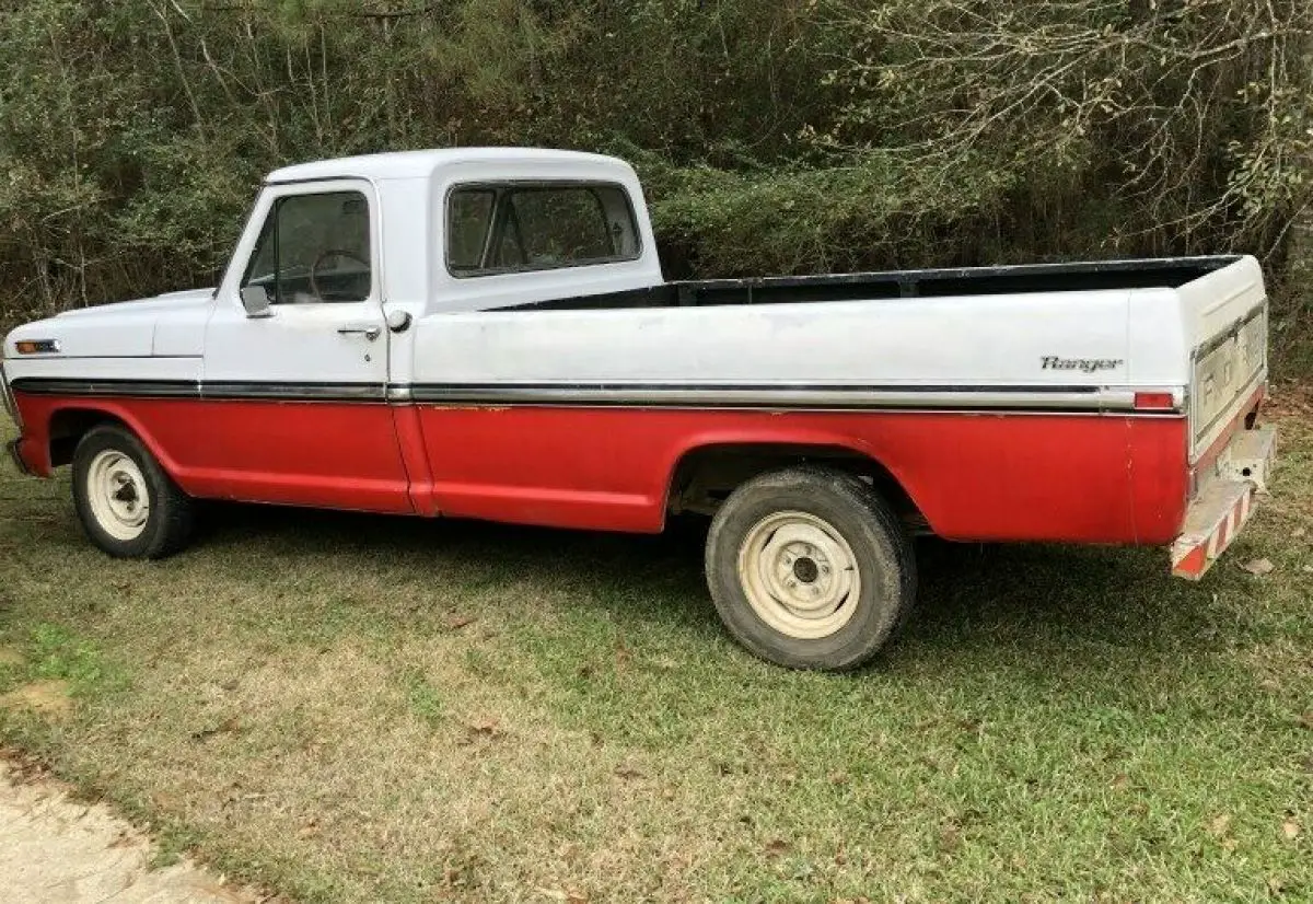 1971 ford ranger - old farm truck, runs but needs engine overhaul