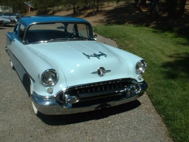 1955 oldsmobile 88 2 dr. only 28,265 actual miles!! survivor!! amazing !!