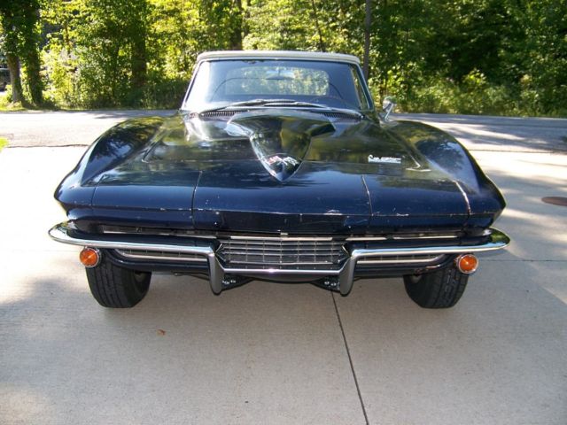 1966 chevrolet corvette convertible 427 390hp survivor