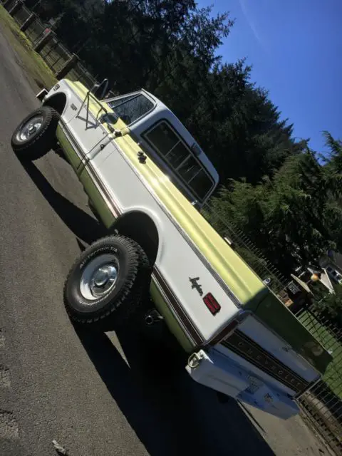 1972 chevrolet super cheyenne/30 longhorn 4x4
