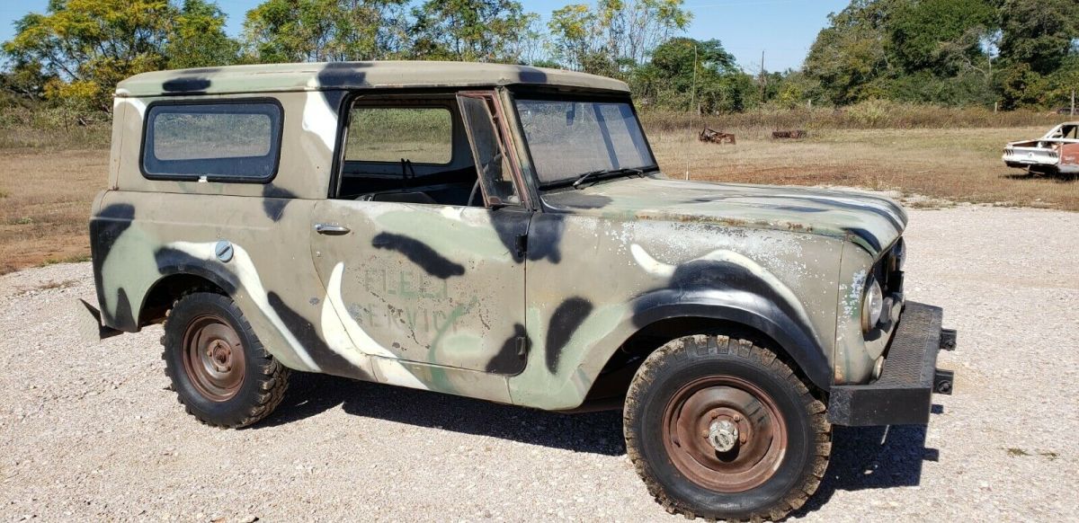 1967 international scout 800 4wd rhd