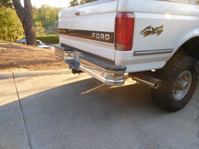 1993 f350 48k mi orig paint 4x4 4 dr 1 senior calif owner