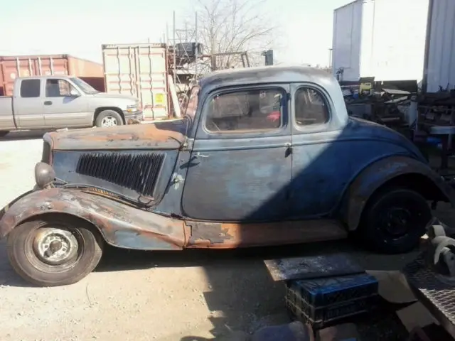 1934 ford 5 window coupe all steel no reserve true barn find