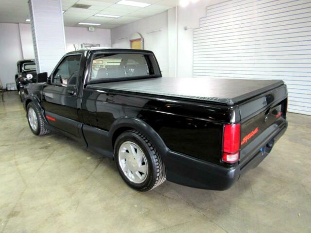 1991 gmc syclone base 65,312 miles black truck 4.3l v6 ohv 12v automatic