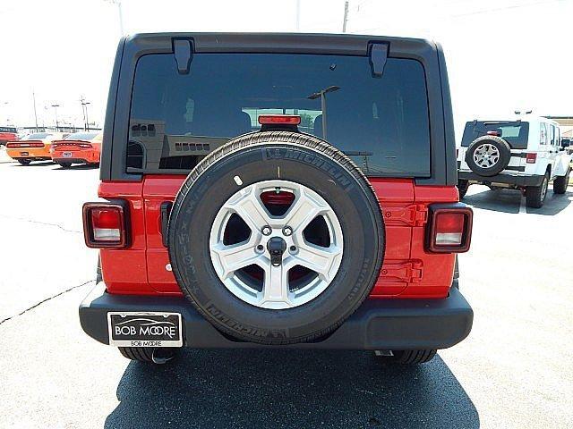 new 2019 jeep wrangler 4wd unlimited sport tulsa, ok 74145 for sale in tulsa, oklahoma