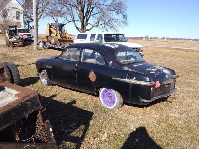 1951 ford delux coupe 2 door shoe box