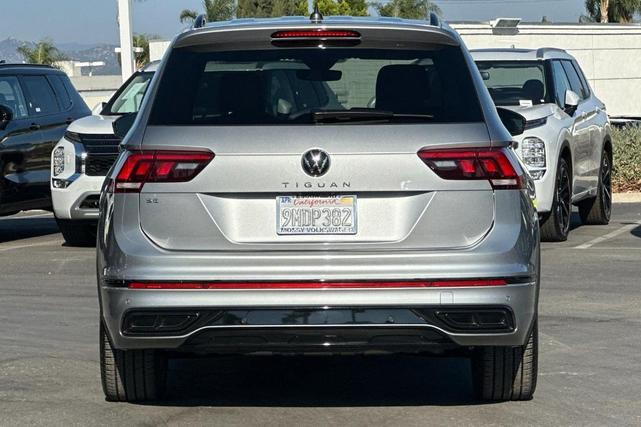 2024 volkswagen tiguan 2.0t se r-line black