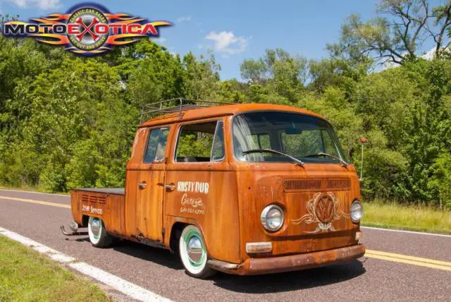 1969 volkswagen double cab pickup rat rod patina rod
