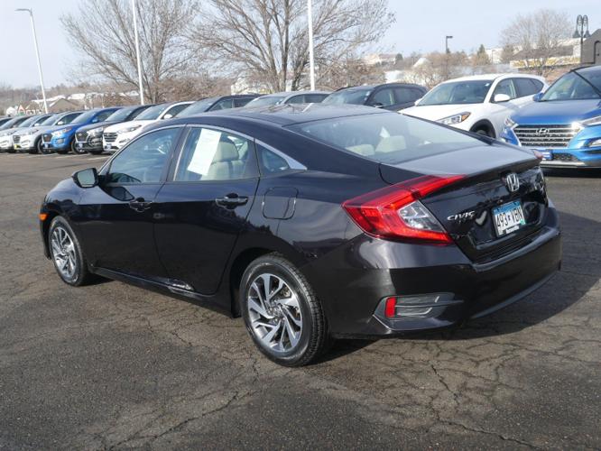 used 2016 honda civic ex sedan burnsville, mn 55306 for sale in burnsville, minnesota