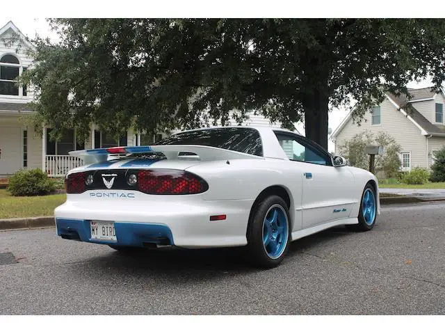 1993 pontiac firebird trans am 800 miles white coupe 8 cylinder engine 5.7l/350