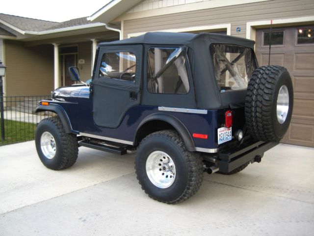 outstanding cj5 / frame off / custom body / custom interior