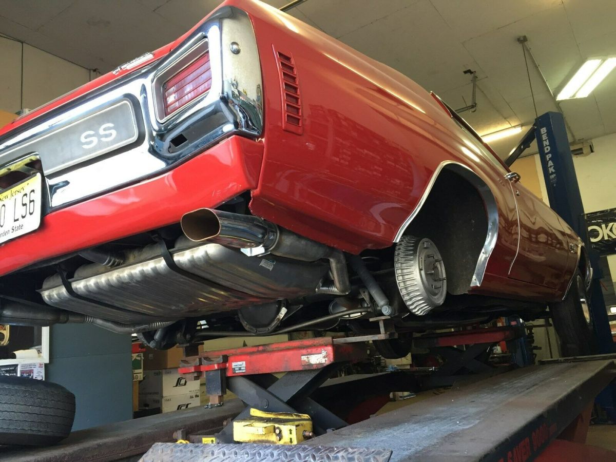 1970 chevelle 454 ls6 with build sheet