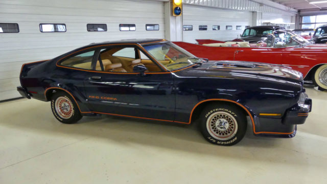 1978 ford mustang king cobra 42506 miles blue 2 dr hatchback 302 manual 4-speed