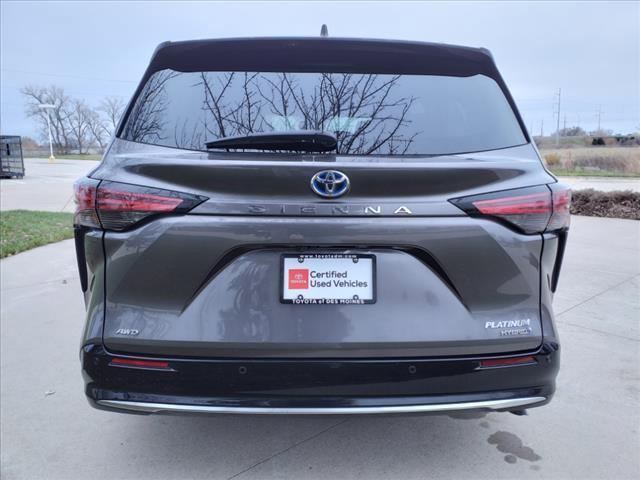 2023 toyota sienna platinum 7 passenger