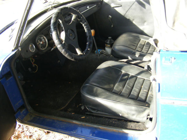 1964 blue mgb