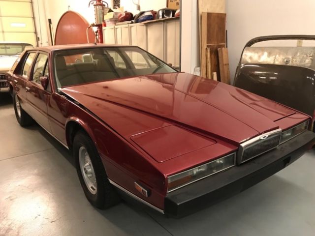 1984 aston martin lagonda 8 k original miles all original , no rust unmolested
