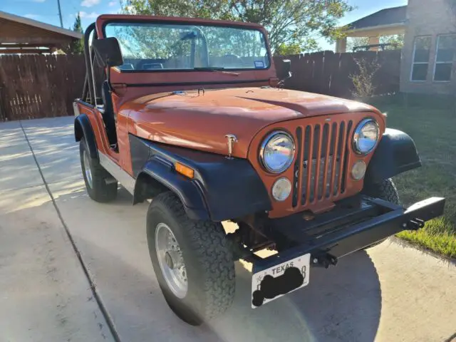 1974 jeep cj-5 v8 swap