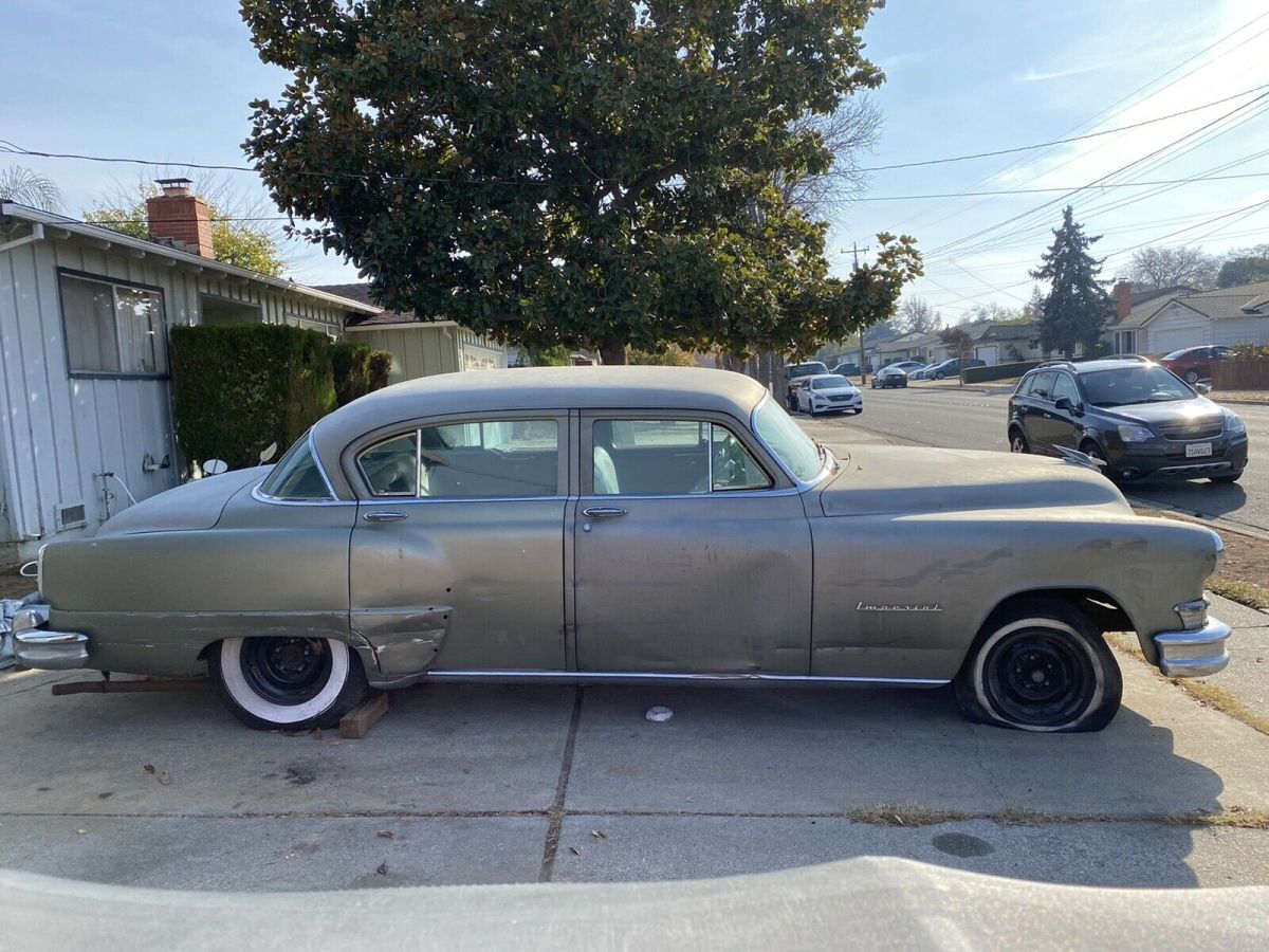 1953 chrysler imperial sedan blue rwd automatic