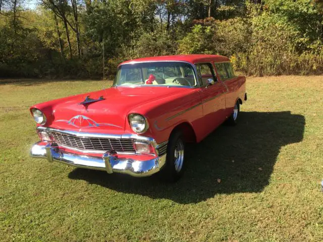 amazing 1956 belair nomad resrtomod/ hotrod