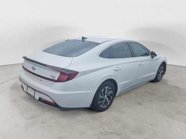 2021 hyundai sonata hybrid blue